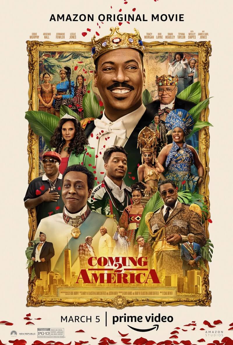 ดูหนังออนไลน์ฟรี Coming 2 America (2021) กลับมาอเมริกาอีกแล้วจ้า