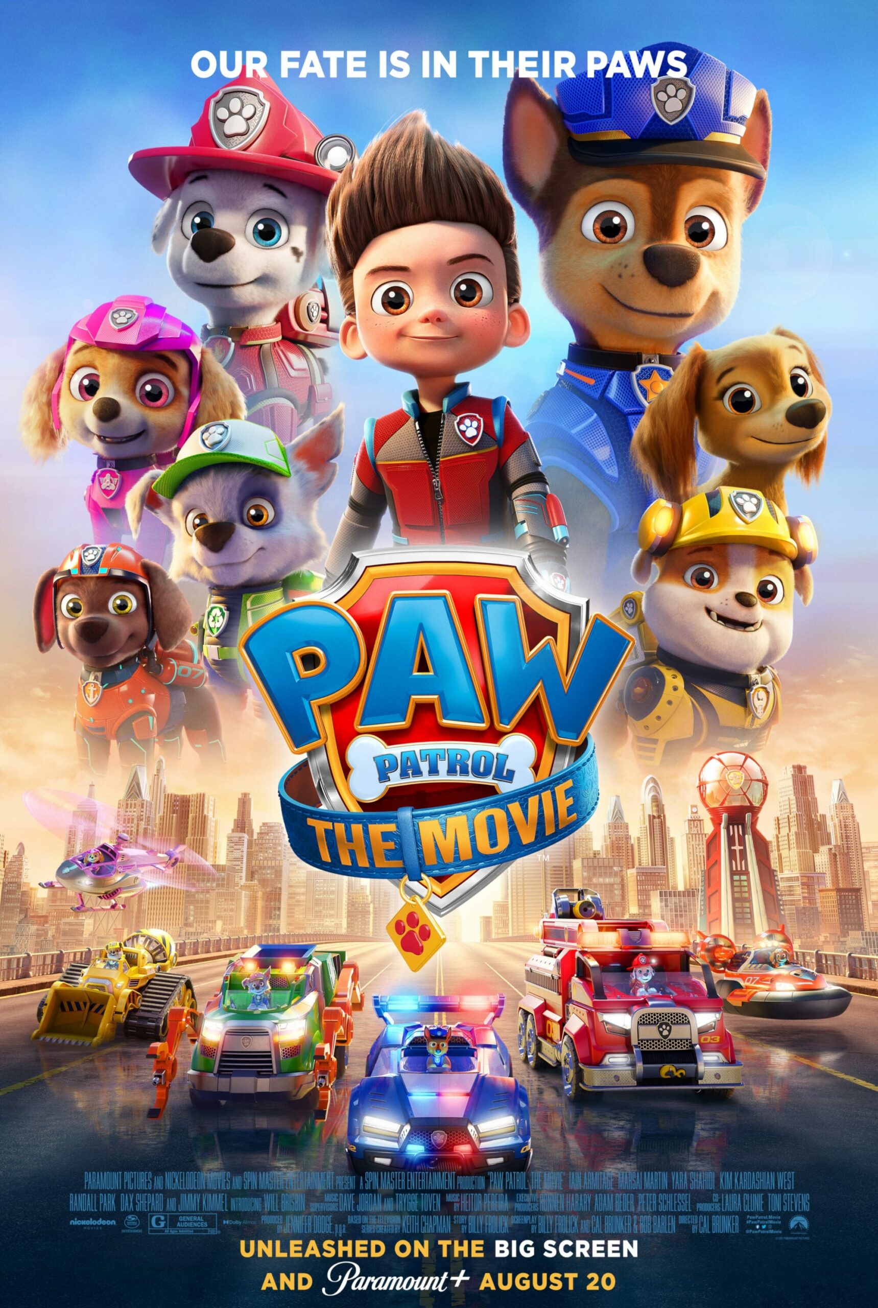 ดูหนังออนไลน์ฟรี PAW Patrol The Movie ขบวนการเจ้าตูบสี่ขา เดอะ มูฟวี่ (2021)